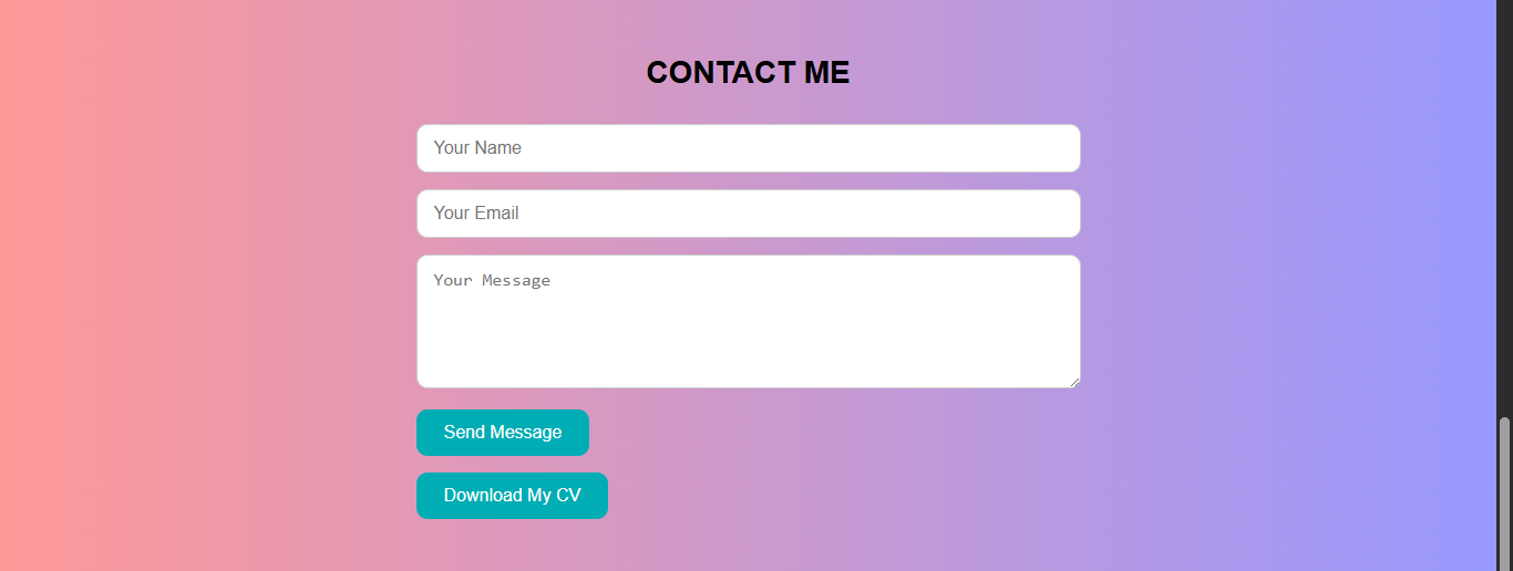 Project 3 screenshot